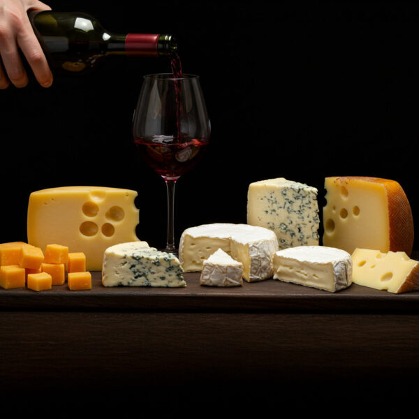 Harmonização de queijos com vinho