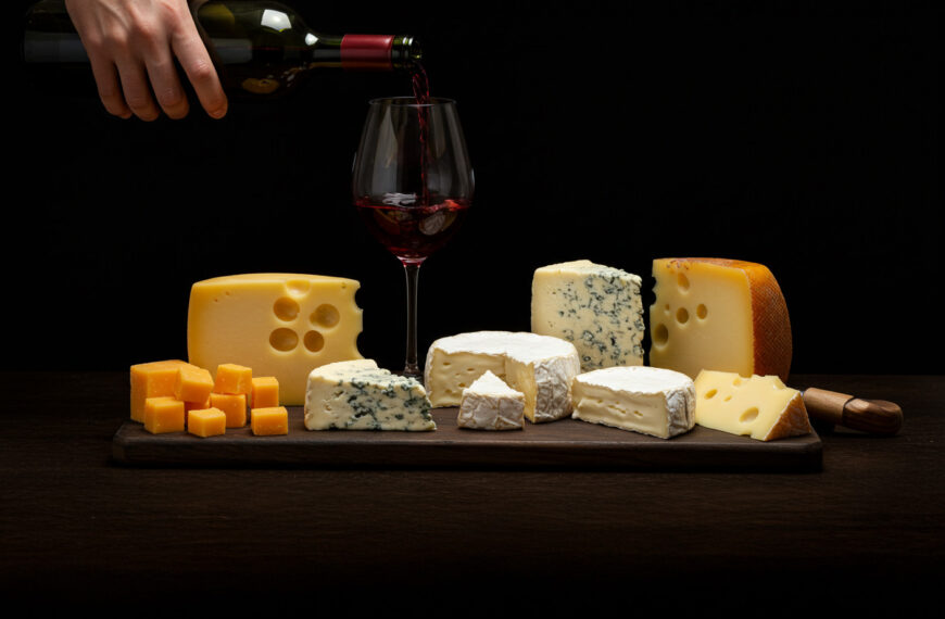 Harmonização de queijos com vinho