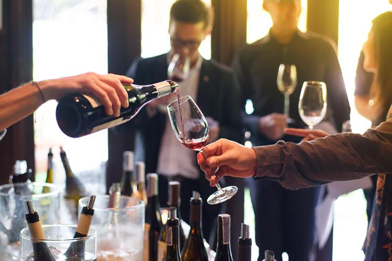comprar vinhos para grandes eventos
